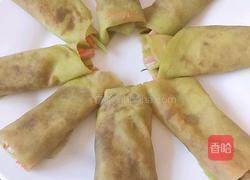 菠菜汁春饼的做法图解17
