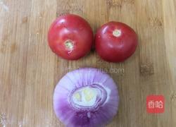 洋葱番茄的做法图解1