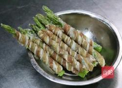 香煎芦笋肉卷的做法图解1