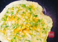 野葱炒鸡蛋的做法图解4