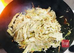 素菜炒饼的做法图解6