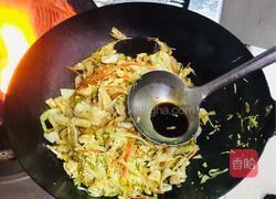 素菜炒饼的做法图解7