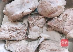 油菜骨头汤的做法图解3