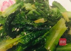 清炒油麦菜的做法图解8