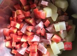 青豆火腿沙拉的做法图解1