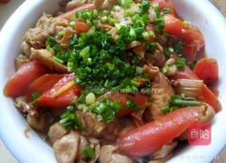 胡萝卜煲肥肠的做法图解12