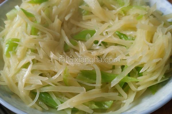 青椒土豆丝