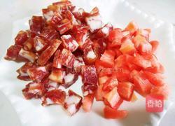 豌豆炒腊肠的做法图解4