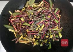清炒菜苔的做法图解3