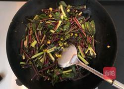 清炒菜苔的做法图解4