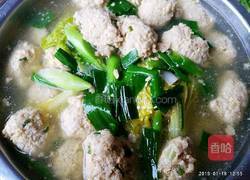 纯手工肉圆子汤的做法图解10