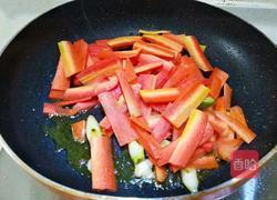青椒胡萝卜炒牛排的做法图解7