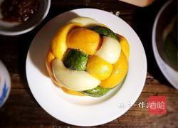 绣球馒头的做法图解17