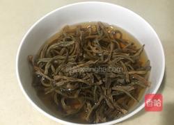 豆角干焖五花肉的做法图解1