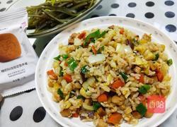 抗糖化炒米饭的做法图解9