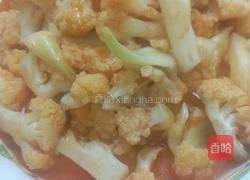 番茄炒菜花的做法图解8