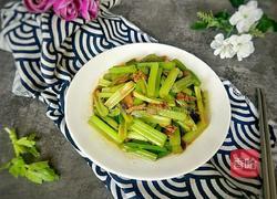 清炒芹菜的做法图解9