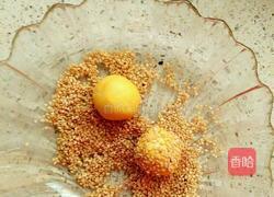 南瓜芝麻球的做法图解4