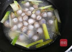 鲜香白蛤汤的做法图解5