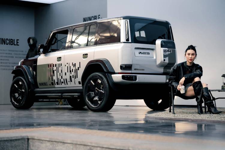 【图】配备双电机四驱系统/拥有专属标识!iCAR V23S将于9月21上市