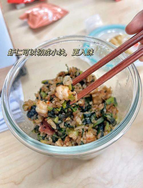 工作日便当手残党必备瘦身必吃翡翠虾仁杂粮饭