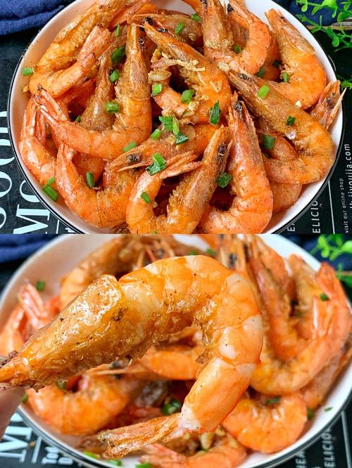 酥脆到可以连皮一起吃掉的椒盐大虾,做一盘完全不够吃